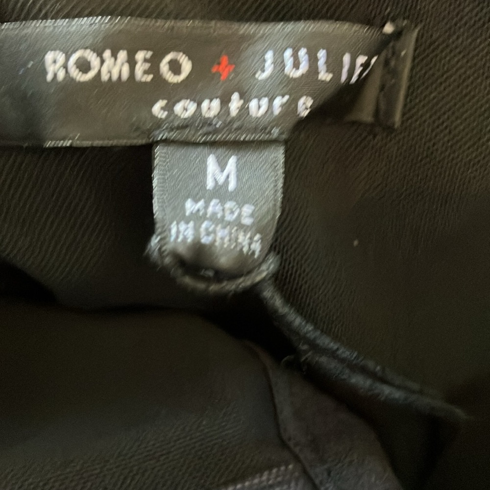 NWT Romeo & Juliet Couture Navy Velvet Dress - Picture 6 of 8